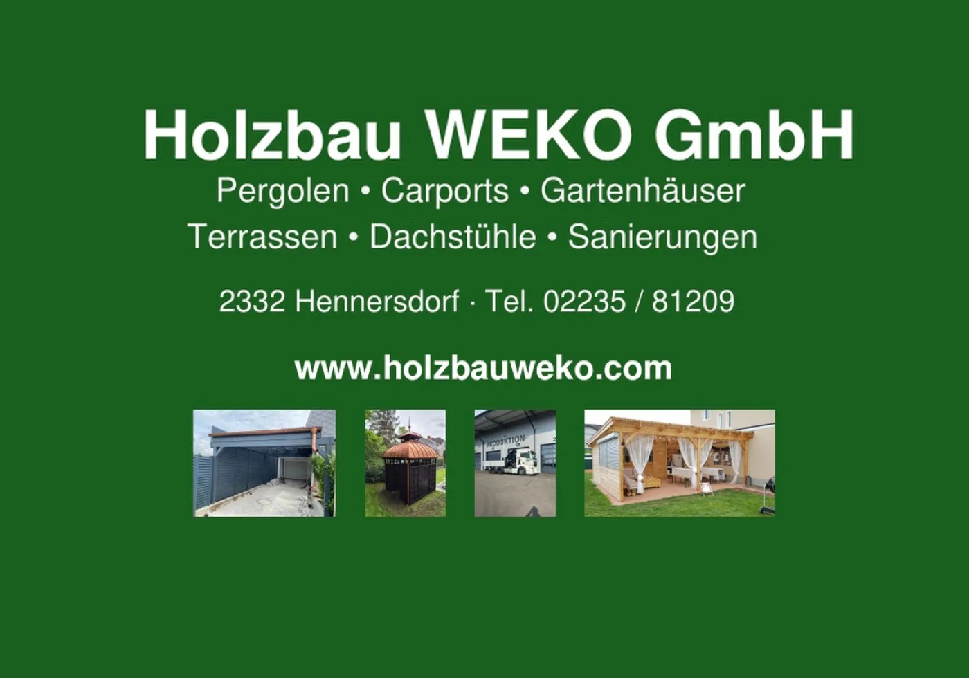 Holzbau WEKO GmbH Logo